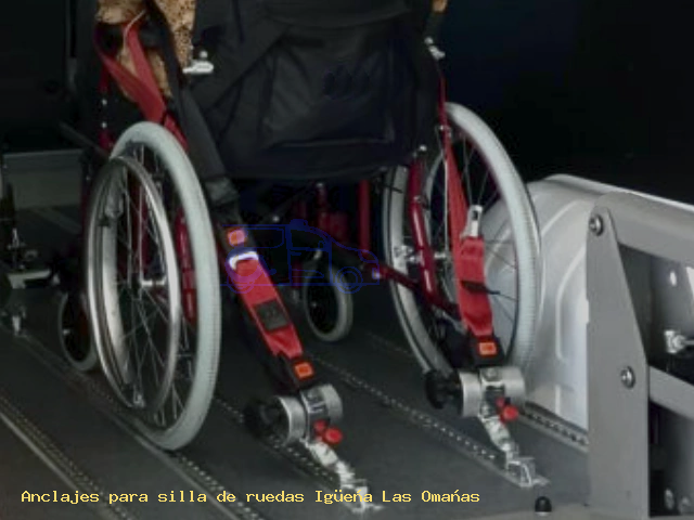 Anclajes silla de ruedas Igüeña Las Omañas